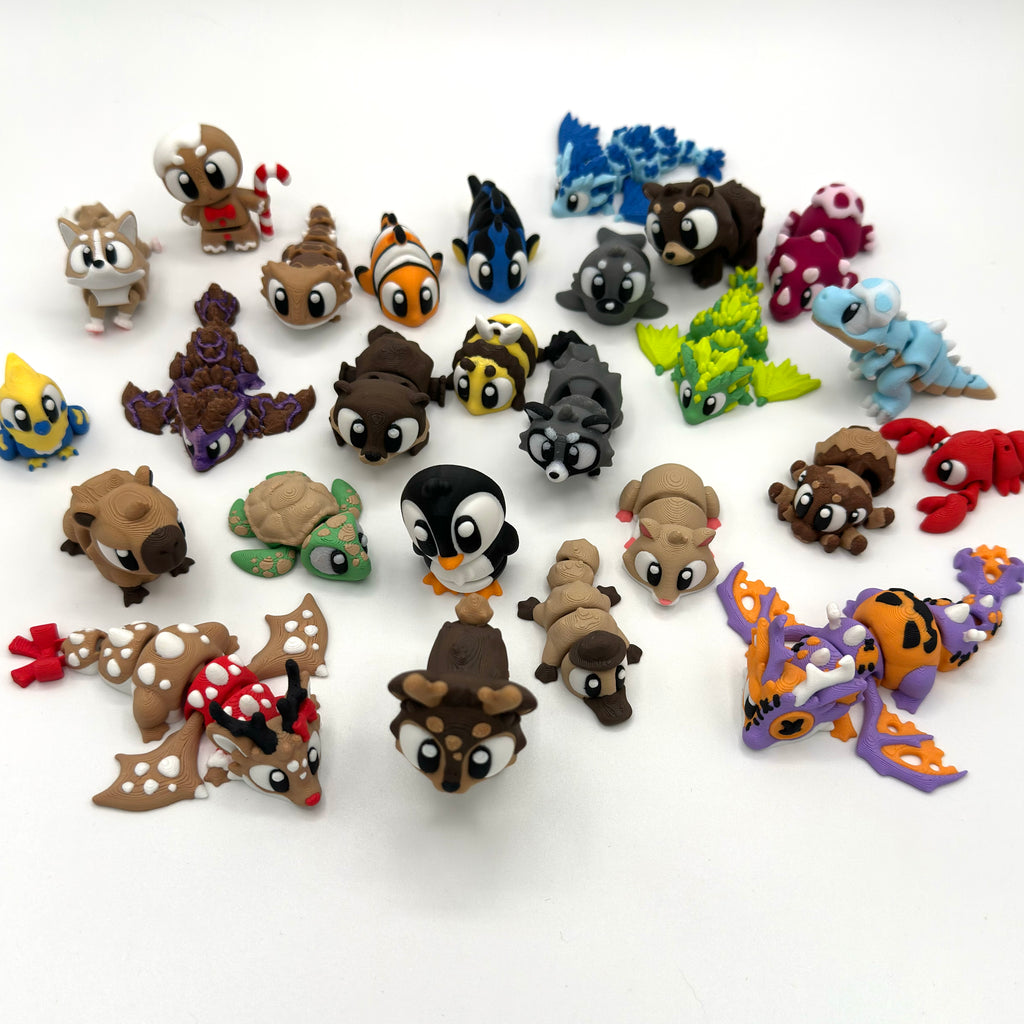 Adventskalender- Mini Tiere