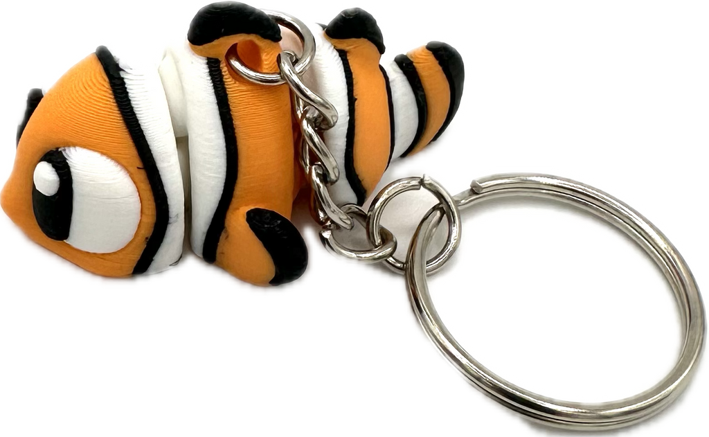 Clownfisch / Doktorfisch Schlüsselanhänger