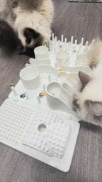 Fummelbrett für Katzen Starter Set – 4 Module